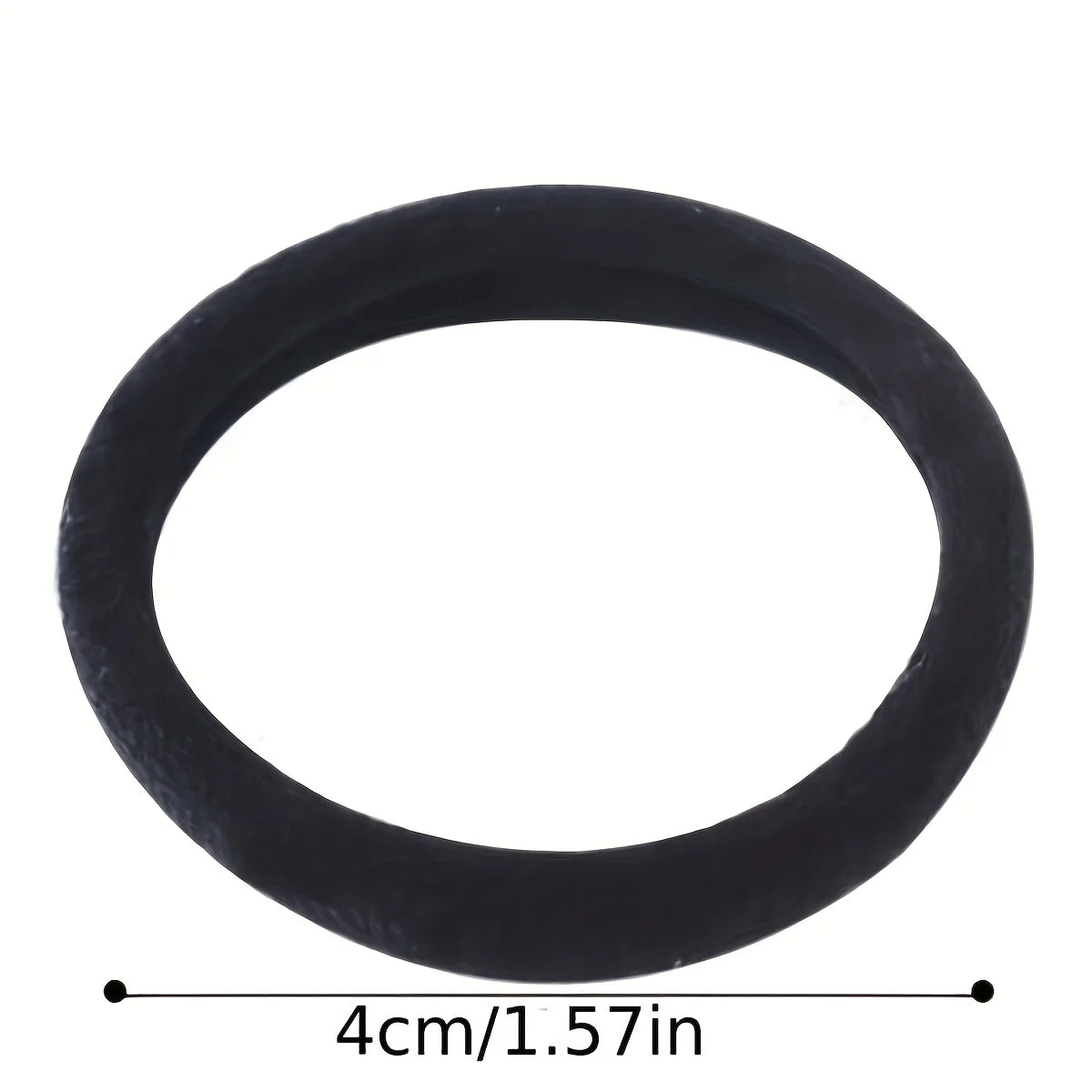 High Elasticity Black Hair Ties for Women & Girls - Hairbands